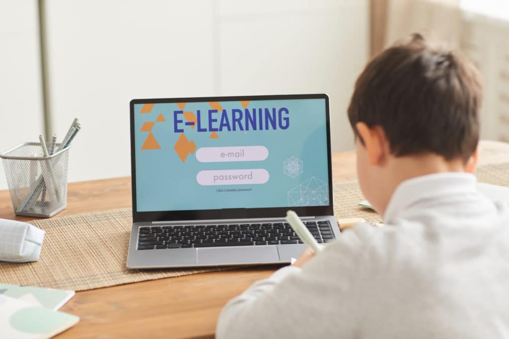 eLearning computer image