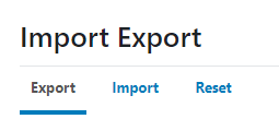 Import & Export Tool for LearnDash tab view.