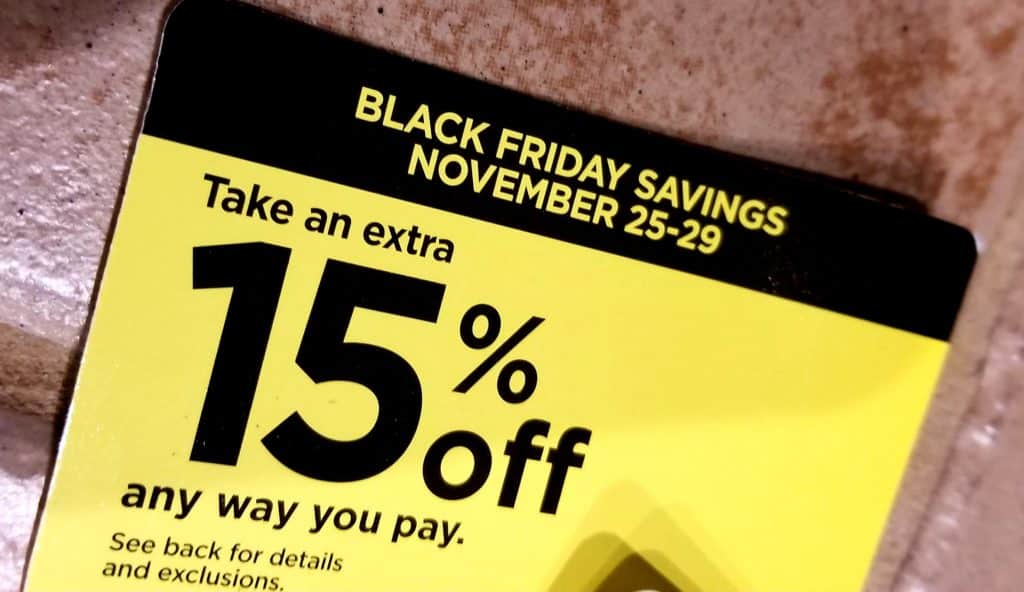 Benefits of offering coupons and discounts on Black Friday.