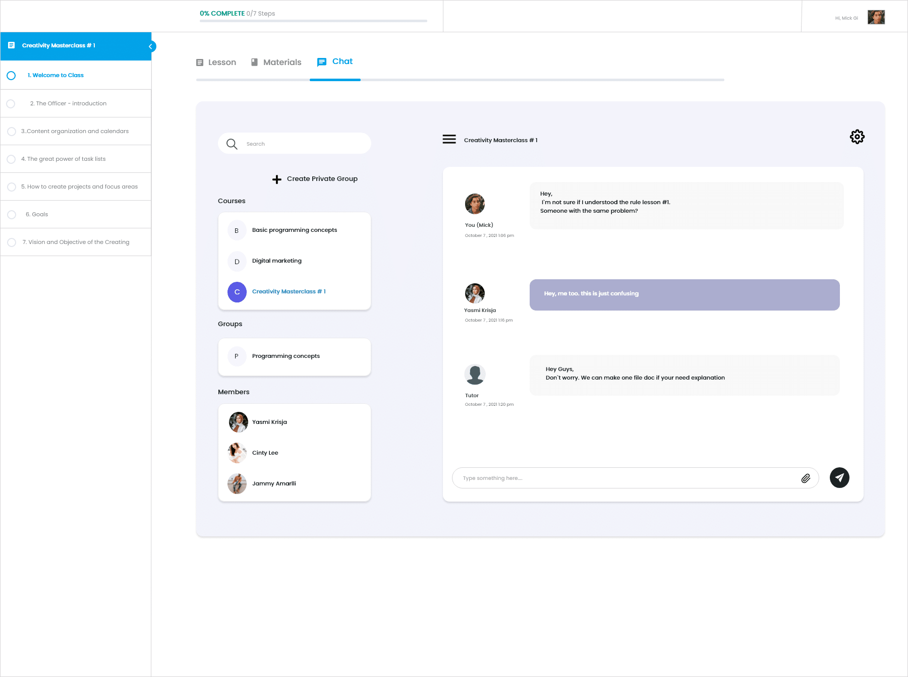 Messaging for LearnDash screenshot.