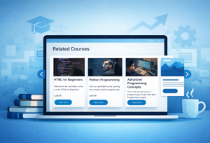 Related Courses for LearnDash add-on blog post featured image.